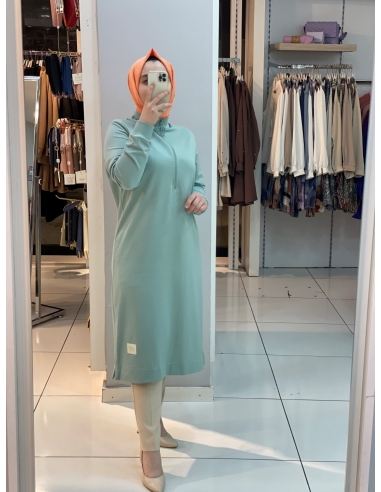 Levidor Tunik 210023 mint yeşili