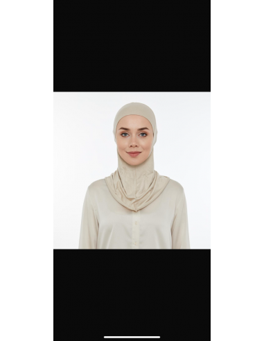 Lavender Hijab Bone Taş